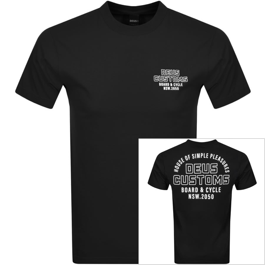 Alternative Image for ProductDeus Ex Machina Cormac T Shirt Black1